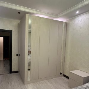Шкаф Угловой с фрезерованными фасадами 820